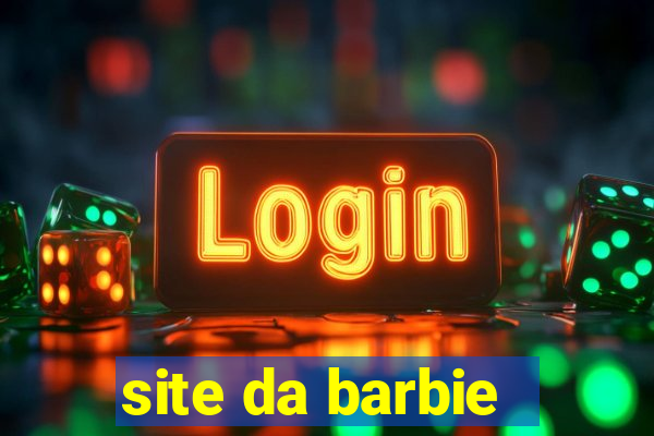 site da barbie - jogos